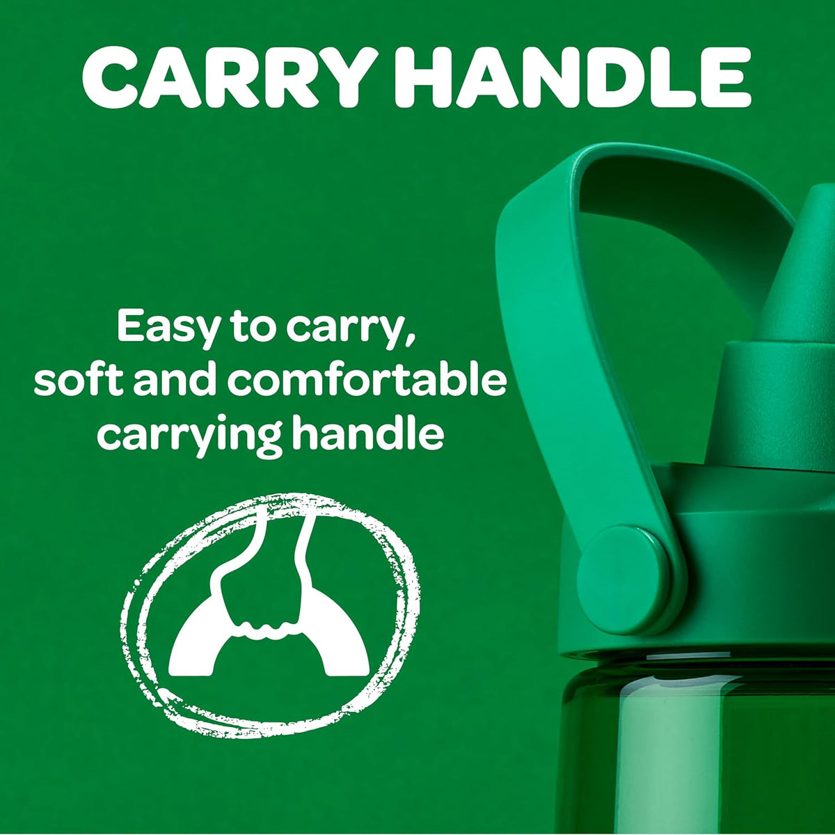 CamelBak Crayola Chug Water Bottle 25oz, Green | Fast Flow Chug Lid, Slim Portable Design, Durable Tritan Renew Bottle, Dishwasher Safe Design, Crayola Color Collection