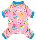 Dog Easter Outfit Pajamas Soft Lightweight Dog Onesie Warm Pet Winter Clothes for Small Medium Large Pet Dogs Cats