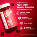 Goli Favorites Trio: Ashwagandha KSM-66, Apple Cider Vinegar, Matcha Mind Supplements with Cognizin, Vitamins D2 and B12