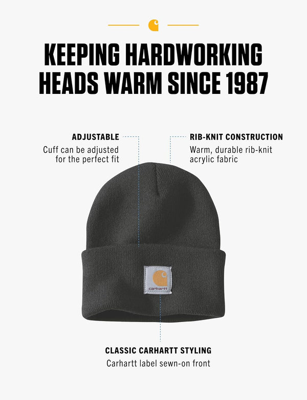 Carhartt Men's Iconic A18 Watch Cap Beanie