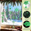 Crystal Ornaments for Christmas Tree Winter Wonderland Decorations
