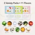 K-Beauty Facial Skincare Natural Beauty 12 Piece Multi-Pack Face Sheet Masks Balanced Skin Care Made In South Korea (Anti-Aging (Aloe Vera, Pearl, Collagen, Strawberry, Vitamin-C))