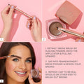 tarte big ego frameworker brow pomade – Creamy Pigmented Eyebrow Gel to Sculpt & Fill with Waterproof, Smudgeproof, Sweatproof Longwear Formula & Vitamin E to Condition, Vegan & Cruelty Free