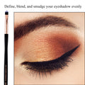 Profusion Cosmetics Flat Shader Eyeshadow Brush – Dense Synthetic Bristles for Smooth Color Packing & Blending, Professional Vegan Makeup Tool