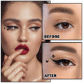 5PCS Double-headed Liquid Winged Black Eyeliner Stamp Pen Set | Eye Liner Pencil Long-lasting Waterproof, Stamp Eyeliner Set for Eye Makeup - Star, Heart, Flower, Butterfly, Triangle