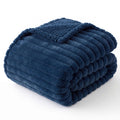 Bedsure ComfyFleece™ Waterproof Dog Blankets for Large Dogs,50x60 Cream | Soft Plush Couch Cover,Washable Corduroy Fleece for Furniture Protector,Cozy Calming Reversible Pet Blanket for Senior Dogs