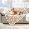 LE SURE Waterproof Dog Blankets for Small Dogs Cute Cozy 3D Jacquard,25x35