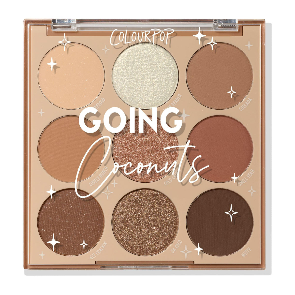 ColourPop Blowin' Smoke Eyeshadow Palette - Silver & Smokey Eye Eyeshadow Palette with Metallic & Matte Finishes - High-Pigment Eye Makeup with Long-Wearing Formula (0.3 oz)