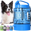 lesotc Dog Water Bottle, Portable Pet Water Dispenser, Leak Proof Travel Squeeze Water Bottle for Dogs, Puppy Essentials Dog Stuff Accessories for Outdoor Walking, Hiking, BPA-Free, Lightweight