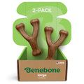 Benebone Wishbone Chew Toy for Aggressive Chewers, Pumpkin Spice, Small