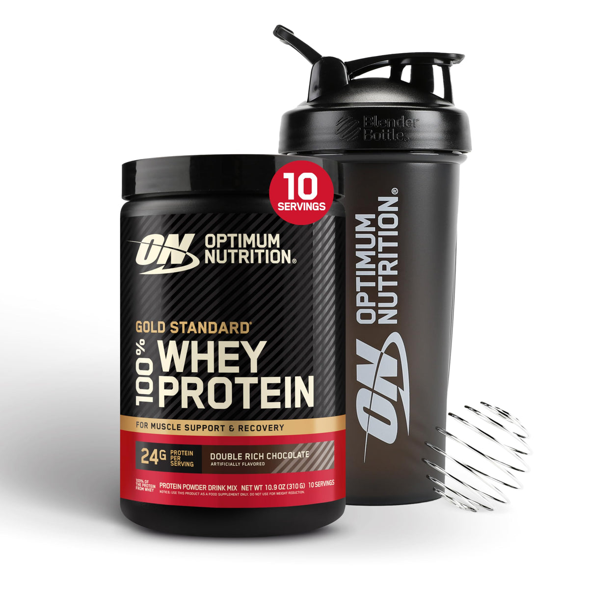 Optimum Nutrition Gold Standard 100% Whey Protein Powder, Extreme Milk Chocolate, 5 Pound (Packaging May Vary) | 24g of 100% Whey Protein Powder Per Serving, with BCAAs, Gluten Free, Banned Substance Tested, Easy Mixing, Muscle Support