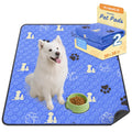 WanpeeGoo Washable Pee Pads for Dogs, Waterproof, 18 x 24 in, 4 Pack, Gray | Super Absorbent, Waterproof and Non-Slip; Washable, Reusable Dog Pads for Crates, Playpens, Floors, Furniture and Travel