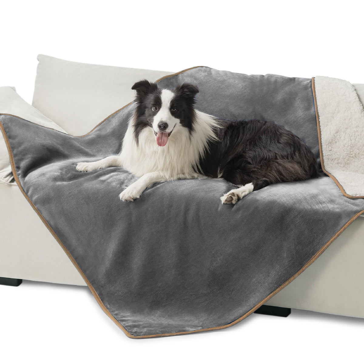 Bedsure Waterproof Dog Blankets for Small Dogs Soft Cat Blanket Warm,25X35