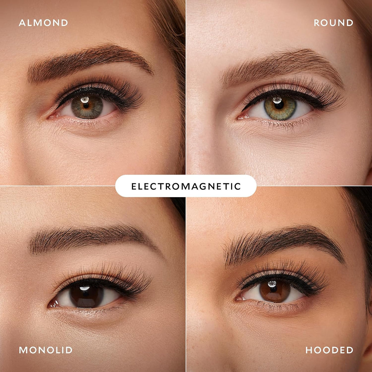 VeVelour Magnetic Eyelashes, Luxurious False Eyelashes, Reusable Lashes, Wear up to 30x & Vegan, All Eye Shapes, Natural Lashes, Magnetic Eyeliner not Included (Electromagnetic)