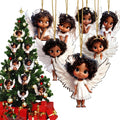 18Pcs Colorful Angel Christmas Ornaments