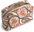 Vera Bradley Women's Cotton Nfl Medium Cosmetic Makeup Organizer Bag (Multiple Teams Available)