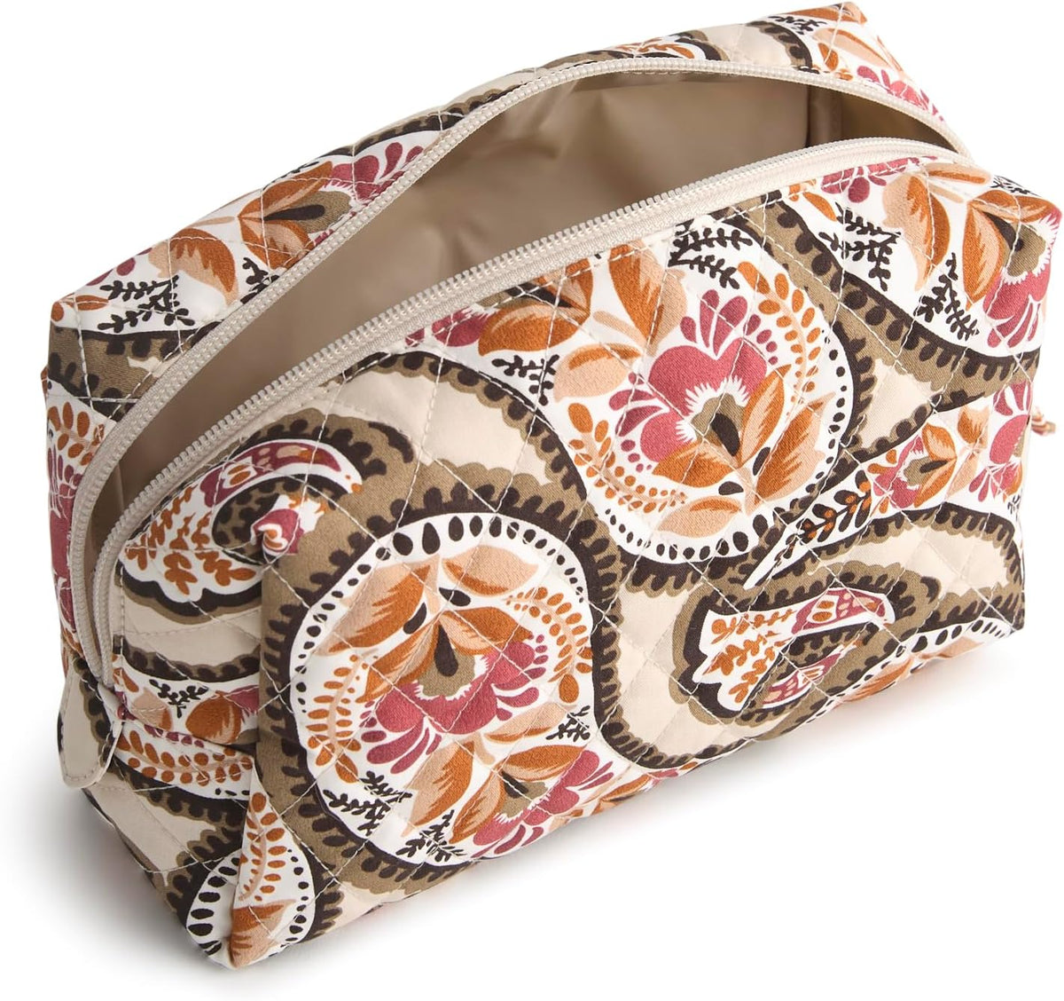 Vera Bradley Women's Cotton Nfl Medium Cosmetic Makeup Organizer Bag (Multiple Teams Available)