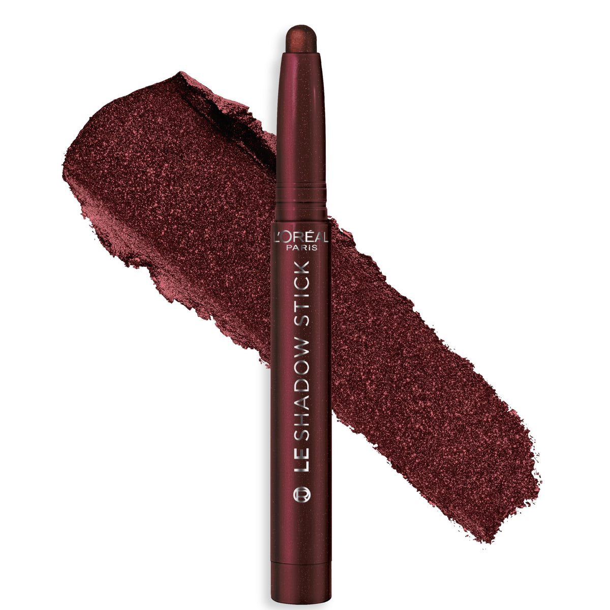 L'Oreal Paris Makeup Le Shadow Stick Eyeshadow, Blendable, Smudge-Resistant, Cream Eyeshadow, Brown Abyss, 0.05 Oz