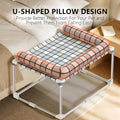 Bedside Cosleeper Dog Bed with Bloster, Height Elevated Pillow Bed Dog