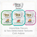 Purina Fancy Feast Petites Seared Salmon Wet Cat Food, 2.8 oz, 12-Pack