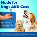 C.E.T. Enzymatic Toothpaste for Dogs and Cats, Poultry, 2.5oz | Plaque and tartar control for fresh breath, pet dental care toothpaste, Dual enzyme system, poultry flavored toothpaste