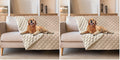 gogobunny Waterproof Pet Blanket for Bed, Washable Couch Cover for Dog Cat