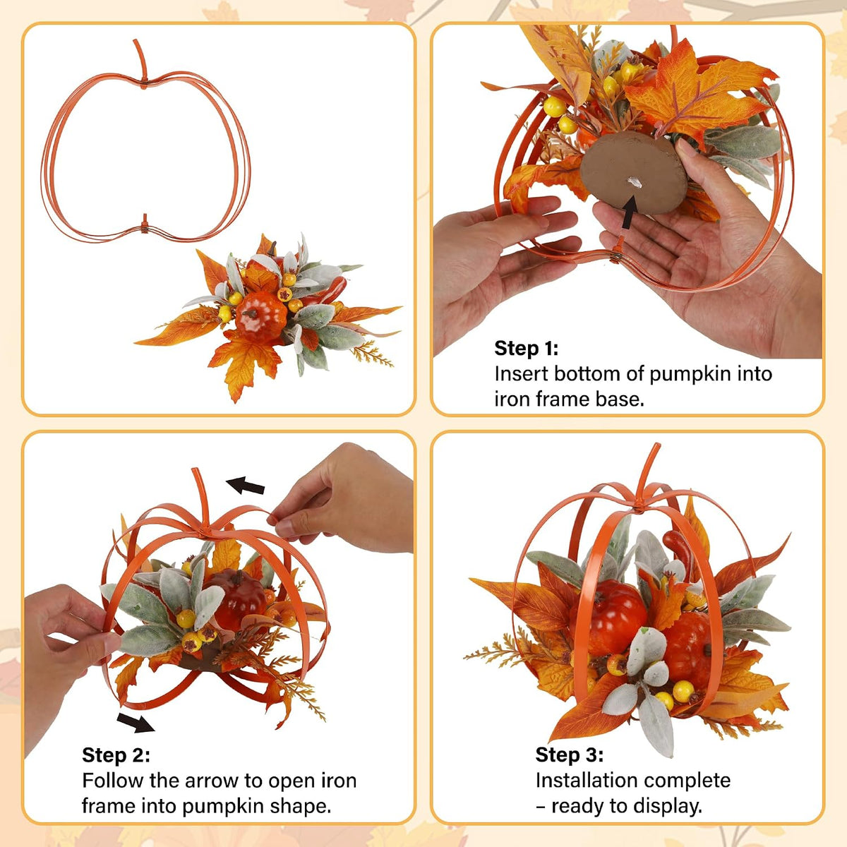 Fall Centerpieces for Tables Thanksgiving Tabletop Decorations
