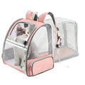 Texsens Innovative Traveler Bubble Backpack Pet Carriers for Cats and Dogs (Black)