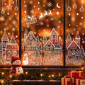 Halloween Window Clings Stickers Decor Fall Halloween Decorations Indoor