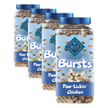 Blue Buffalo Bursts Paw-Lickin' Chicken Crunchy & Creamy Cat Treats, Great for Training, Made with Real Chicken Natural Cat Treats Enhanced with Vitamins, Minerals & Other Nutrients, Tub 12 oz.
