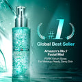 Anua PDRN Collagen Glow Facial Serum Spray, 3.38 fl oz | Hydrating Face Mist, Hyaluronic Acid, dewy glass finish, All Skin Types, Instant Plumping, Firming Care, Korean Skincare