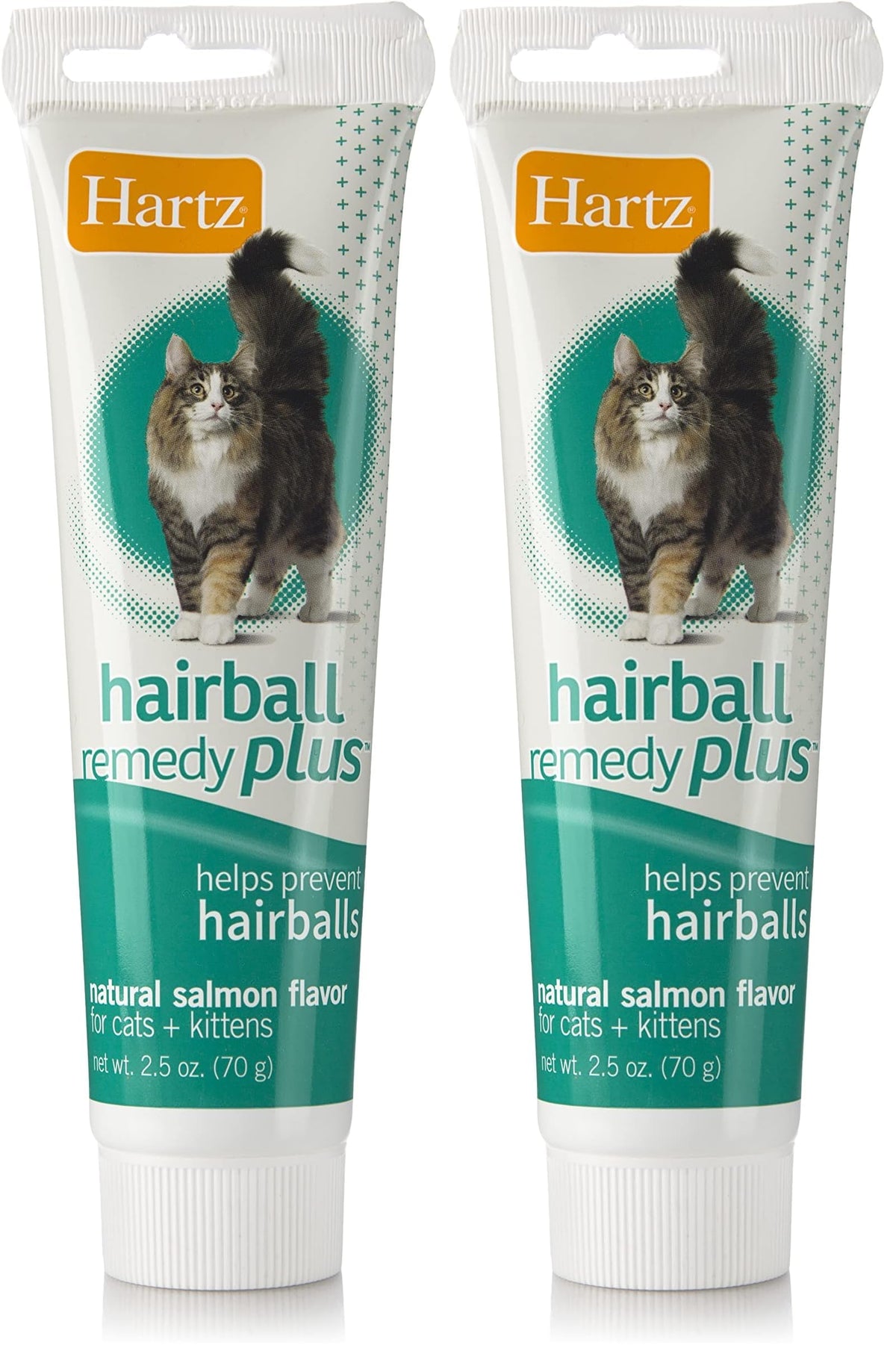 Hartz Hairball Remedy Plus Salmon Flavored Paste for Cats and Kittens, 2.5 Ounce