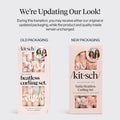 Kitsch Satin Heatless Curls Overnight Set - Sunset Tie Dye