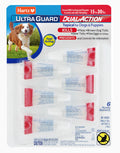 Hartz UltraGuard Dual Action Flea & Tick Topical Dogs & Puppies Treatment & Prevention, 6 Months, 60+ lbs