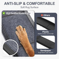 Dog Ramp for Car 63" Long & 17" Wide Portable Dog Ramps for Large Dogs with Non-Slip Rug Surface Dog Car Ramp for SUV Car & Truck, Folding Dog Ramp Up to 250LBS