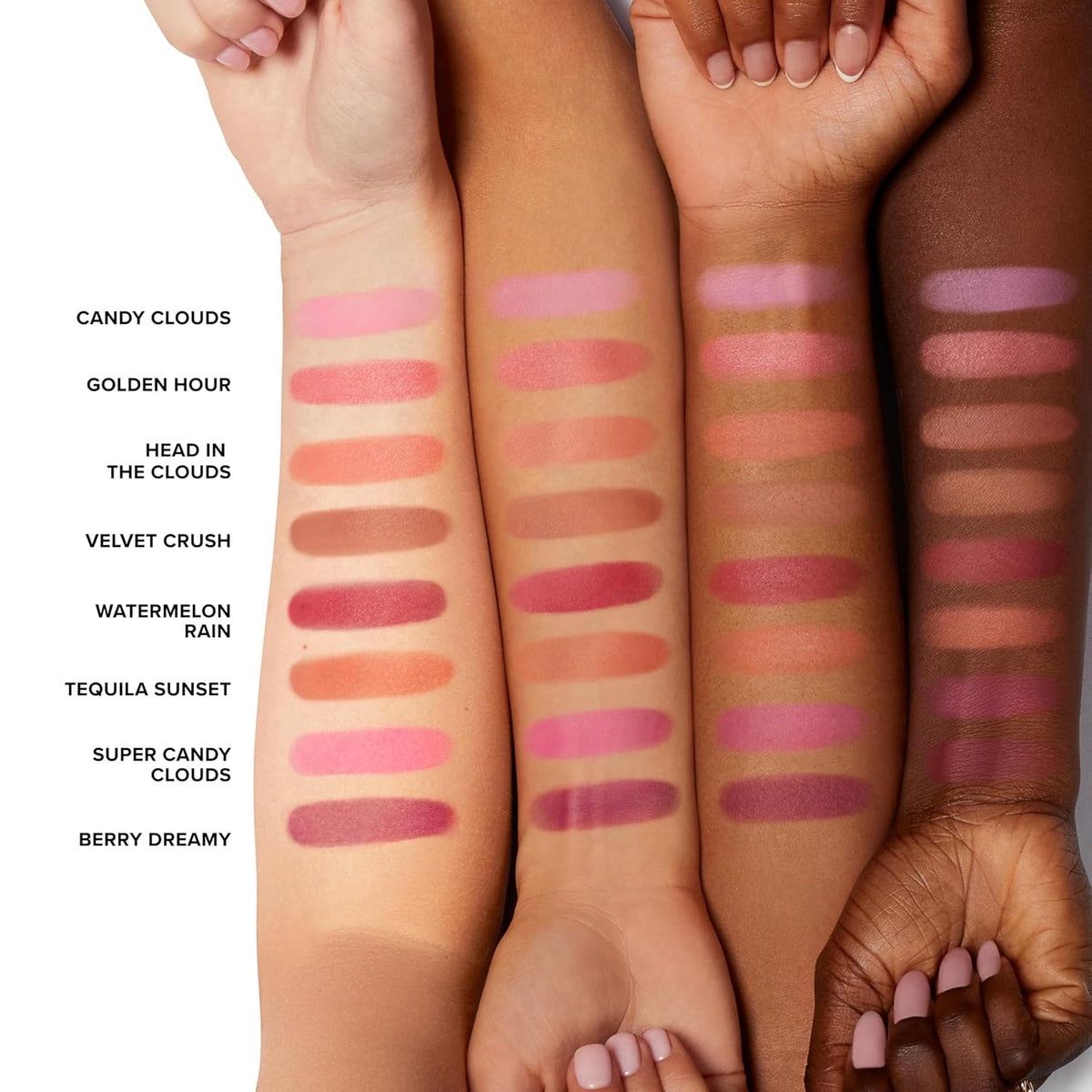 Too Faced Cloud Crush Blurring Blush | Velvety Powder Blush for Cheeks with High-Pigment Formula | 93% Naturally Derived Ingredients, Vegan & Cruelty-Free