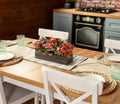 Dahey Artificial Flowers in Wood Box, Fall Centerpieces for Table Decor