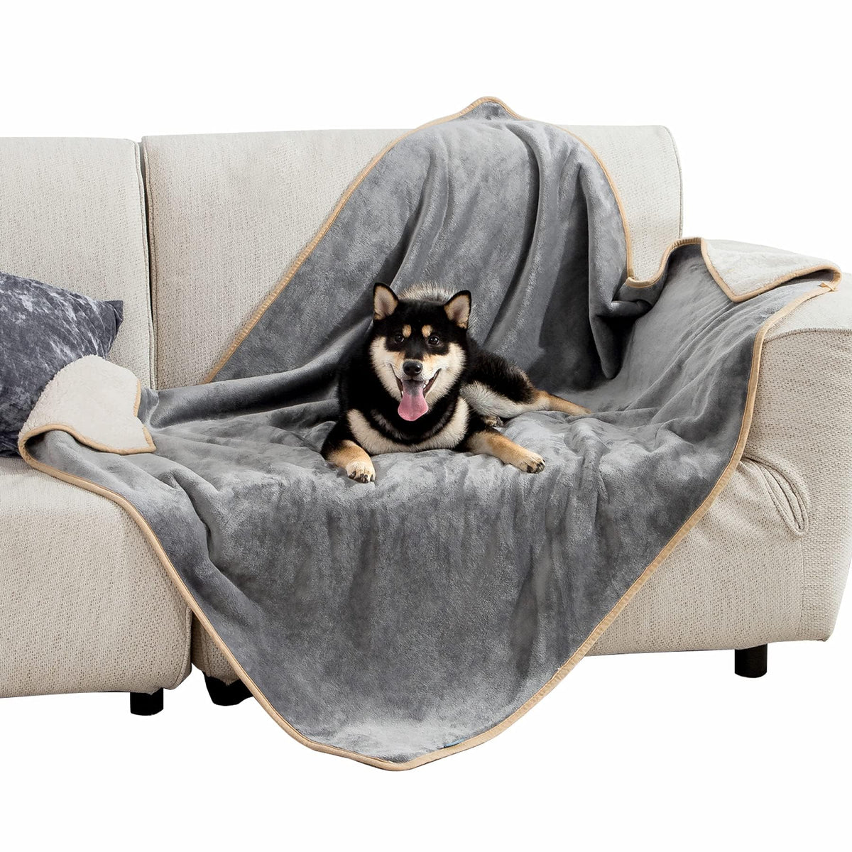 Bedsure Waterproof Dog Blankets for Small Dogs Soft Cat Blanket Warm,25X35