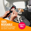 ChomChom Roller Pet Hair Remover – Reusable Lint Roller Pet Hair Removal Tool for Clothes, Couches, Cars and Travel - Cat Dog Hair Remover, Compact, No Sticky Refills Needed (Mini Roller)