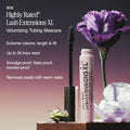 Milani Highly Rated Lash Extensions XL Volumizing Tubing Mascara - Extreme Volume Length and Lift - Black - 24 Hour Wear - 1 Count