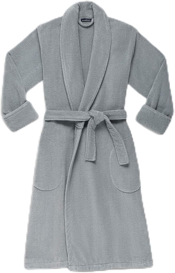 Brooklinen 100% Turkish Cotton Bath Robe for Men & Women