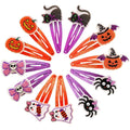PinkSheep Halloween Hair Clips Barrettes for Girls, 6 Pairs/12 Pack