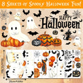 Halloween Window Clings Stickers Decor Fall Halloween Decorations Indoor