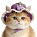 Cute Cat Hats Costume Suitable for 5 to16 lbs - Rabbit Kitten Hat Head Circumference 11" or Less Cat Hats for Cats only Pet Photography Outfits