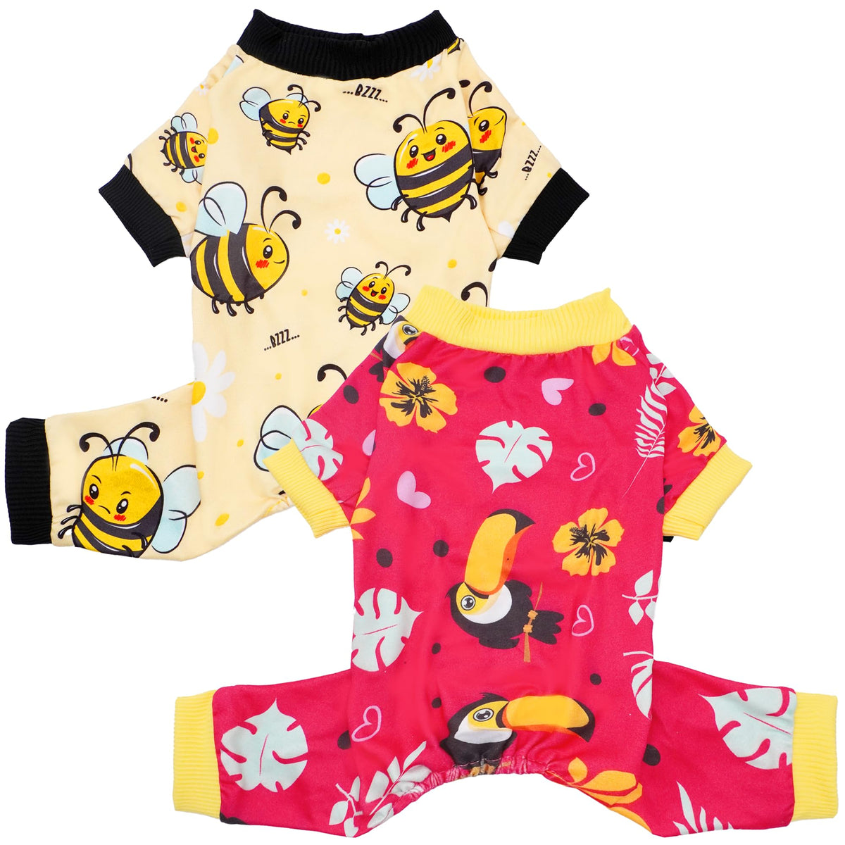 2PCS/Pack Christmas Dog Pajamas XXXL for Large Dogs Pjs Pet Jammies Boy Girl Male Female Red Green Onesies Snowman Christmas Tree Xmas Stocking Breathable Stretchy XXXL