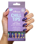 Chillhouse - Chill Tips, Press on Nails Kit - Sea Siren (Almond) - 30 Nail Shapes & Sizes - Up to 2 Weeks of Wear - Customizable Fit - Reusable - Latina Founded & Women Owned - Beauty & Self Care