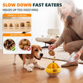 2-in-1 Dog Puzzle Toy, Interactive Treat Dispensing Ball