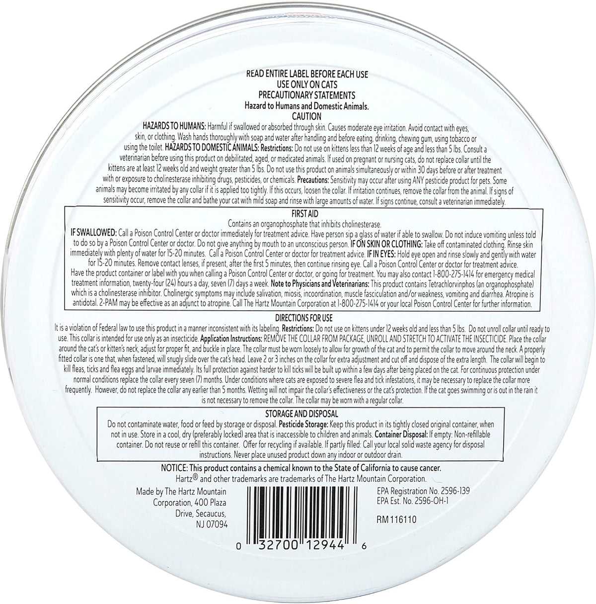 Hartz UltraGuard ProMax Flea & Tick Collar for Cats & Kittens I 14 Months Protection I Soft & Comfortable | Kills Fleas, Ticks, and Larvae I 2 Pack