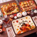 Turkey Serving Platters, Serving Trays, 3 Pack, 13x10 Inch