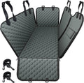 Mancro Dog Car Seat Cover for Back Seat, Waterproof Dog Hammock for Car